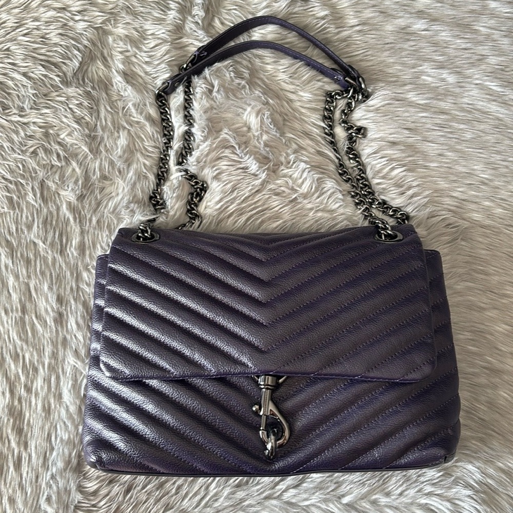 NWT Rebecca Minkofff Eddie Flap Shoulder Bag
